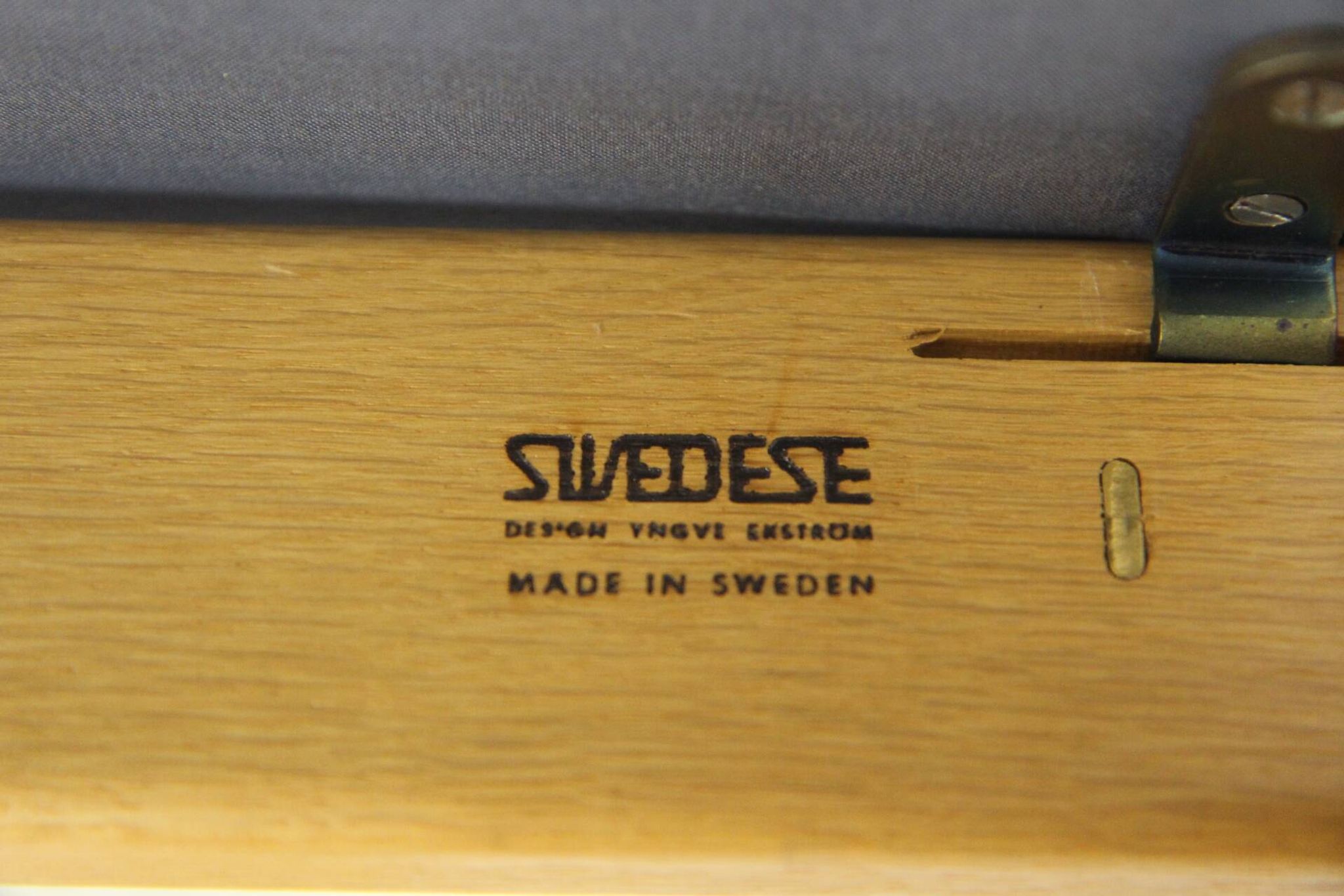 Scandinavian armchair "Domino", Yngve Ekström, Swedese, Sweden, 1960