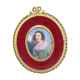 Portrait miniature medallion