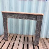 Old fireplace mantle
