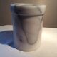 Vase ou pot en marbre blanc