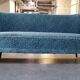 Sofa 50s 60 blue gray