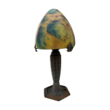 Mushroom bedside lamp in glass paste