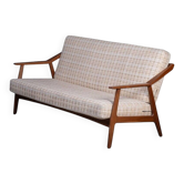 Teak Sofa attributed to H. Brockmann-Petersen for Randers Møbelfabrik, 1960s