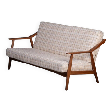 Teak Sofa attributed to H. Brockmann-Petersen for Randers Møbelfabrik, 1960s