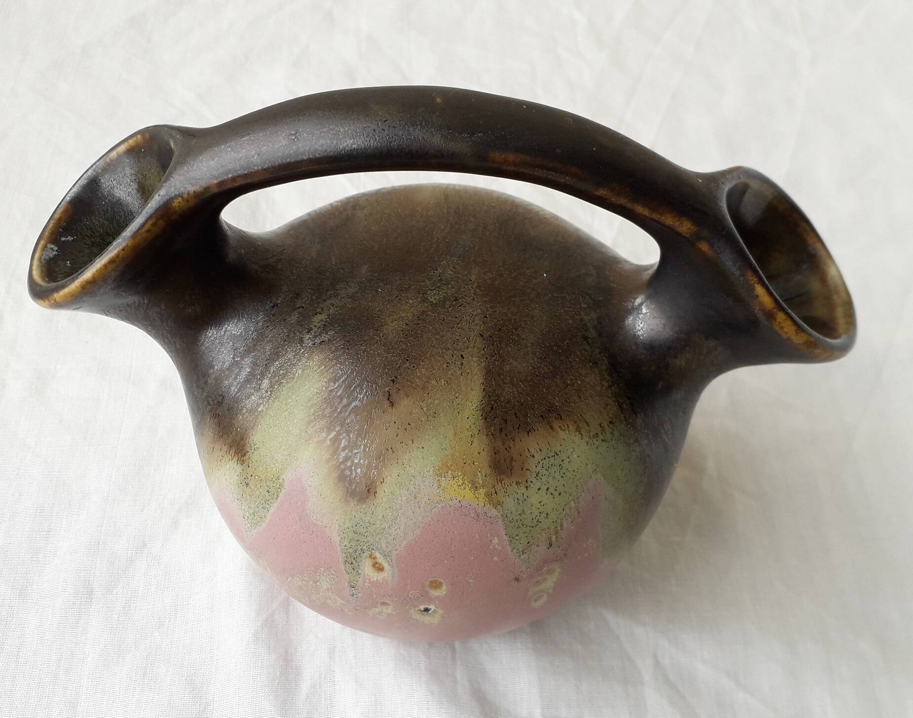 Vase en grès Méténier