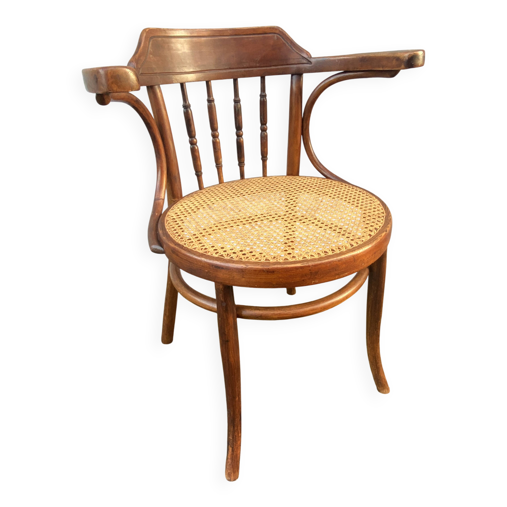 Fauteuil Bois courbé viennois vers 1920
