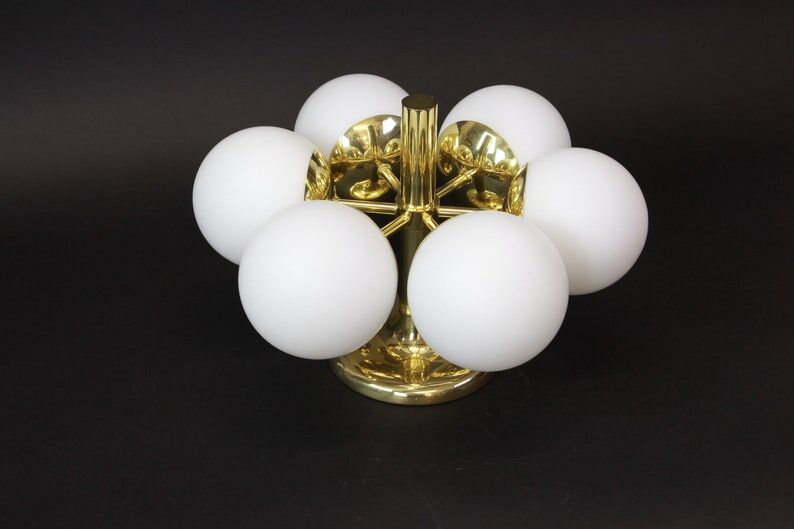 Mid-century ceiling lamp by Kaiser Germany 1960s