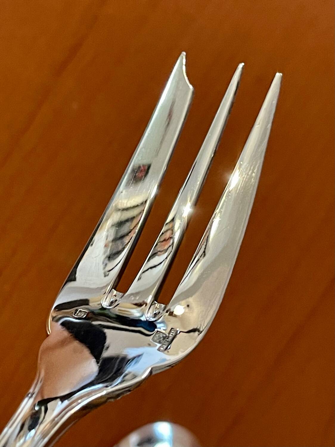 Christofle boréal, 2 serving cutlery very good condition