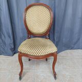 Louis XV mahogany chair