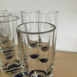 Set of 6 vintage shot glasses