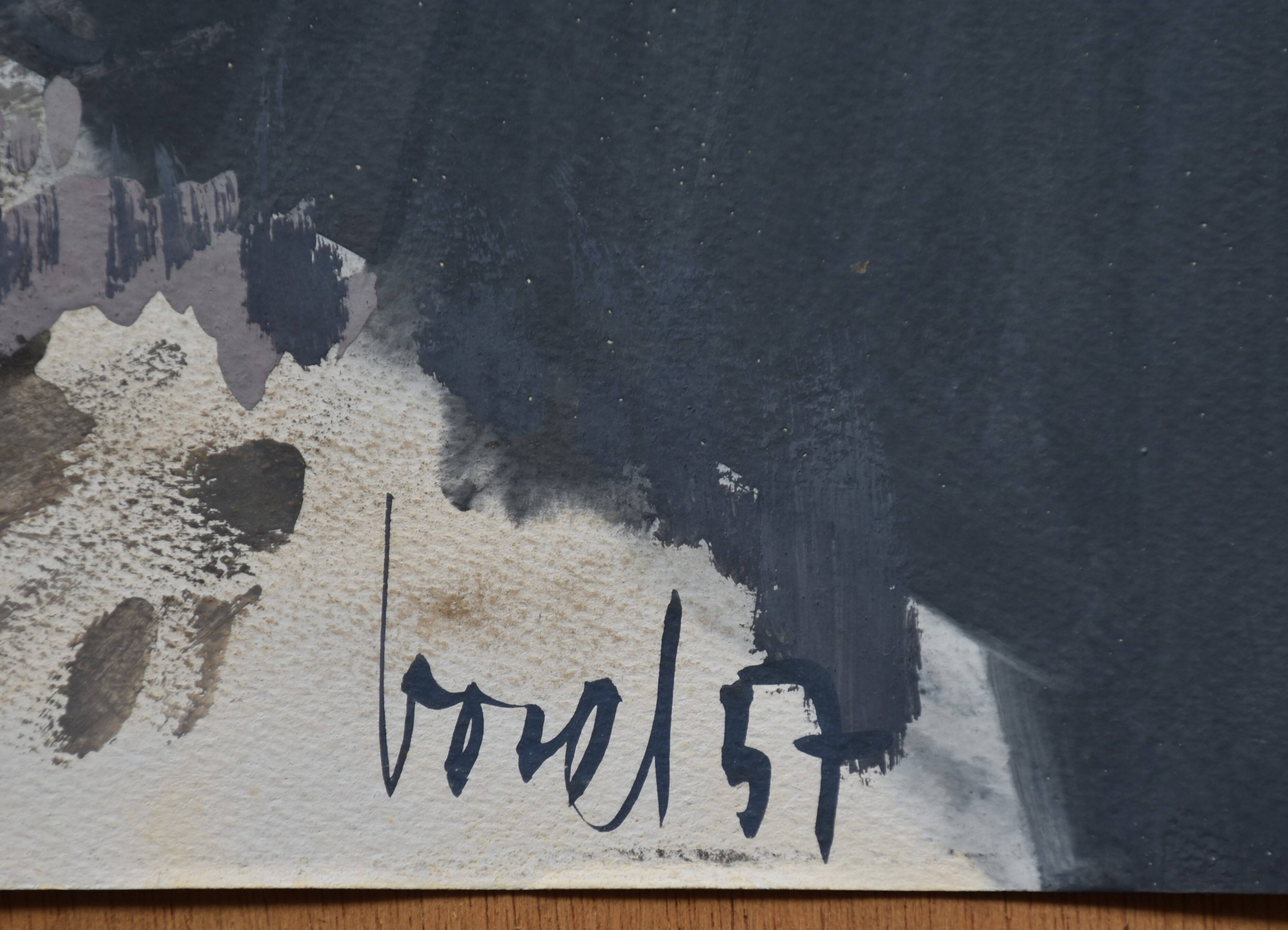 Jeannie Borel, Winter Landscape in Switzerland (1957)