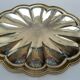 Metal tray with wavy edge
