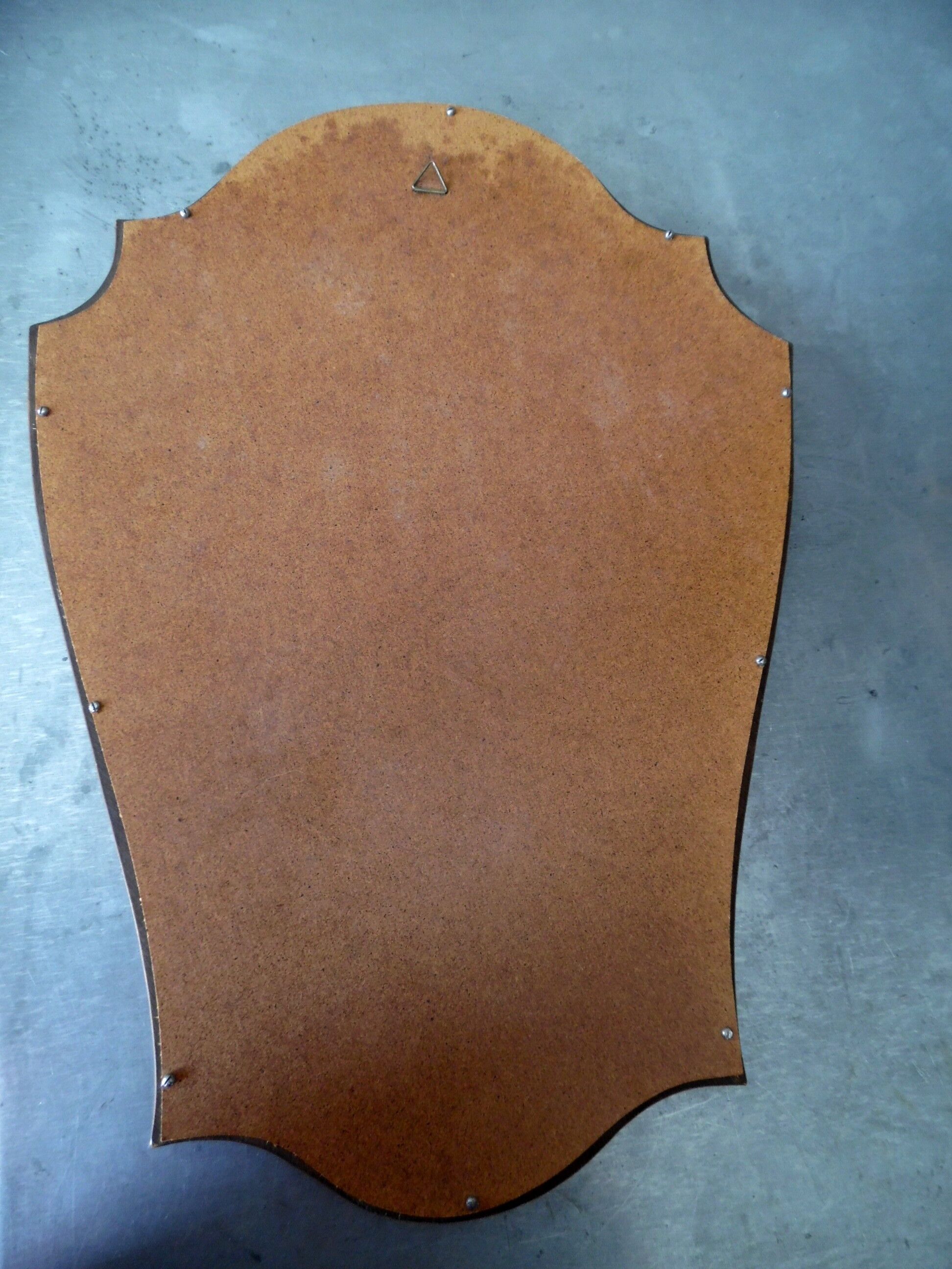 Classic wooden mirror 39x55cm