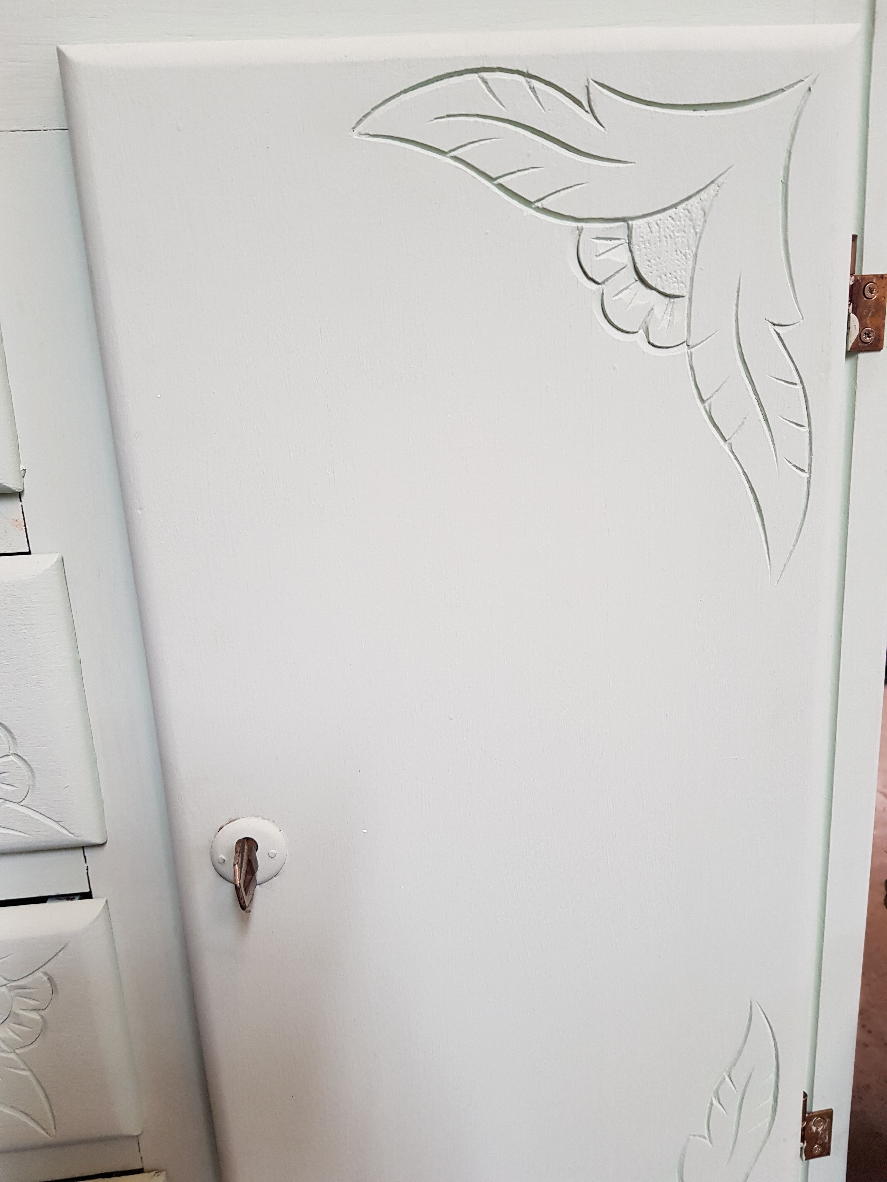 Large art deco chest of drawers