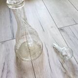 Biot bubble glass wine carafe