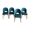 Ensemble de 4 chaises à manger par Oswald Haerdtl pour TON - années 1950