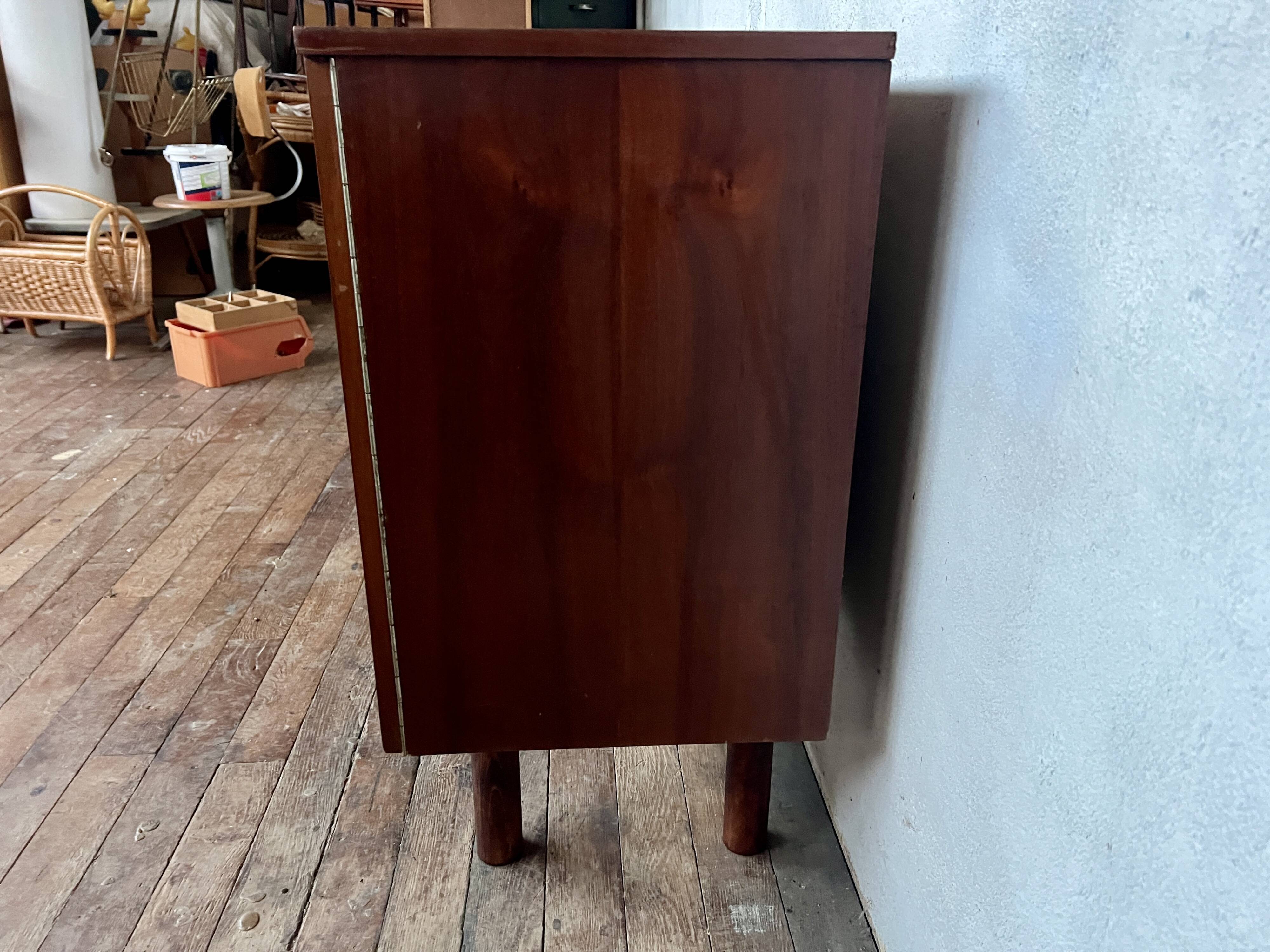 Vintage Scandinavian-style sideboard