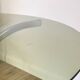 70s design chrome and smoked glass dining table