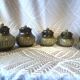 Pots à épices en grès véritable