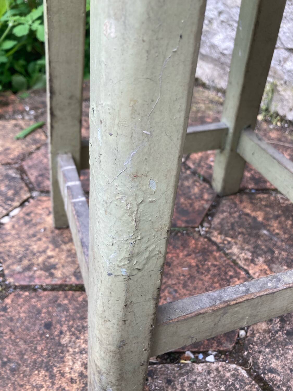 Vintage workshop stool