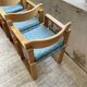 Set de 6 chaises chêne accoudoirs Ate Van Apeldoorn