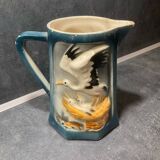 Set of stork pitchers