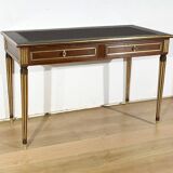 Mahogany Bureau Plat, Louis XVI style - 2nd part of the 19th century