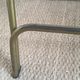 Paire de chaises Lafuma velours moutarde vintage 60/70’s