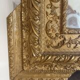 Antique Gilded Mercury Wall Mirror Napoleon III 71x57cm