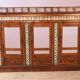 Colonial sideboard in Burmese teak
