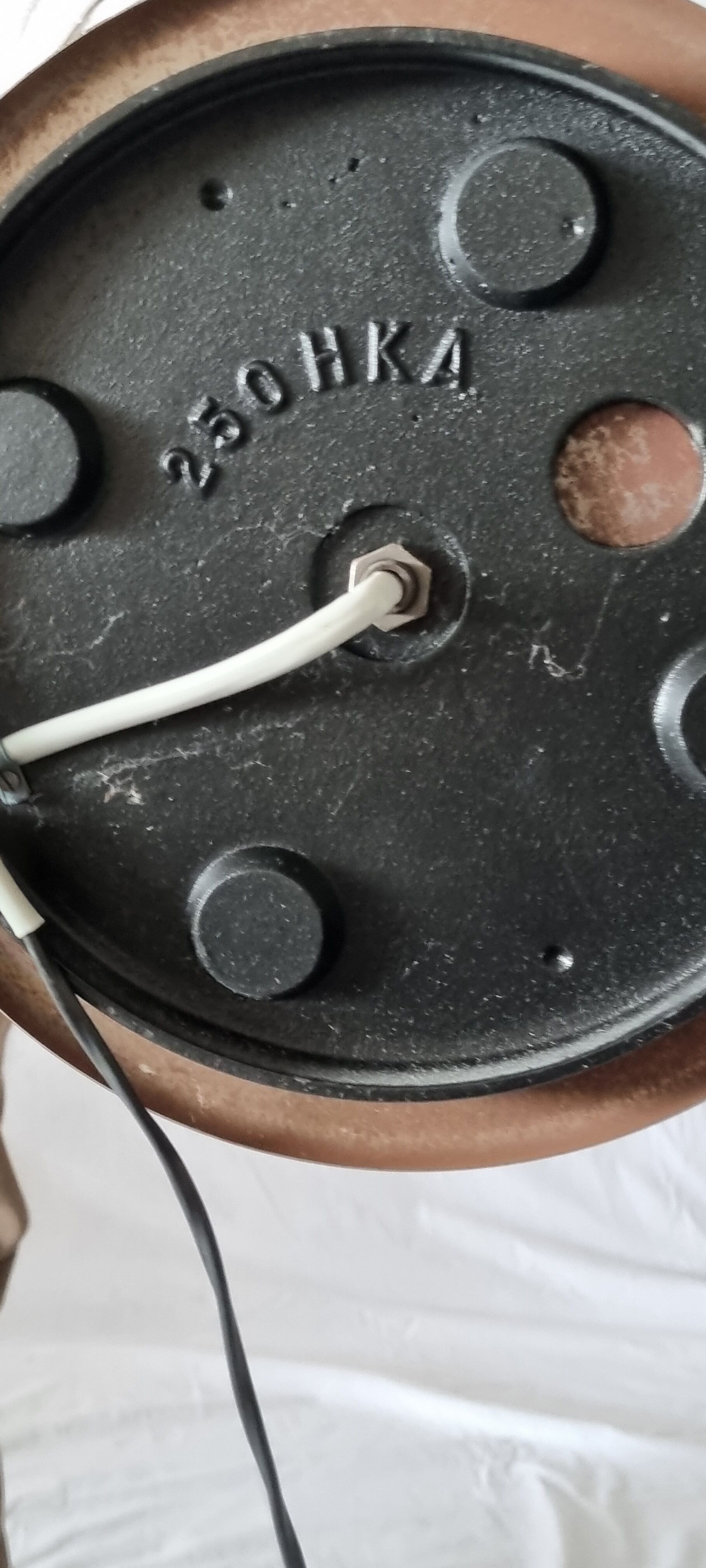 Set of 2 mushroom space Age floor lamps by HALA, 1970s