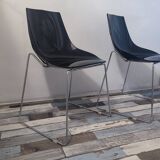 Pair of vintage Dal Segno designer chairs