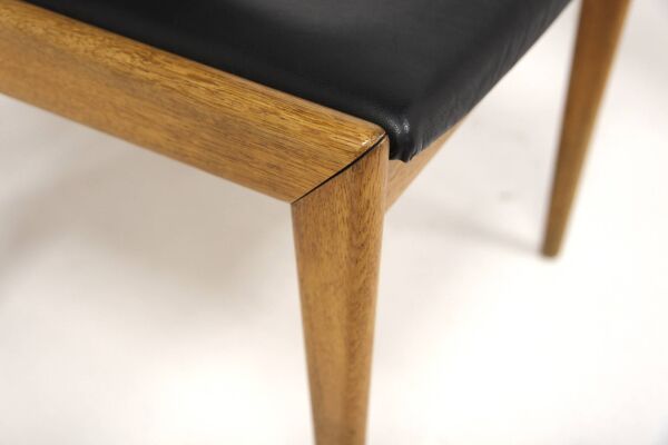 Set de 4 chaises scandinave en chêne, Karl Erik Ekselius, JOC, Suède, 19
