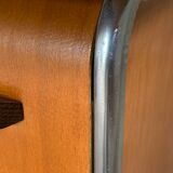 Bureau métal et bois vintage