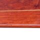 table in natural varnished quince wood