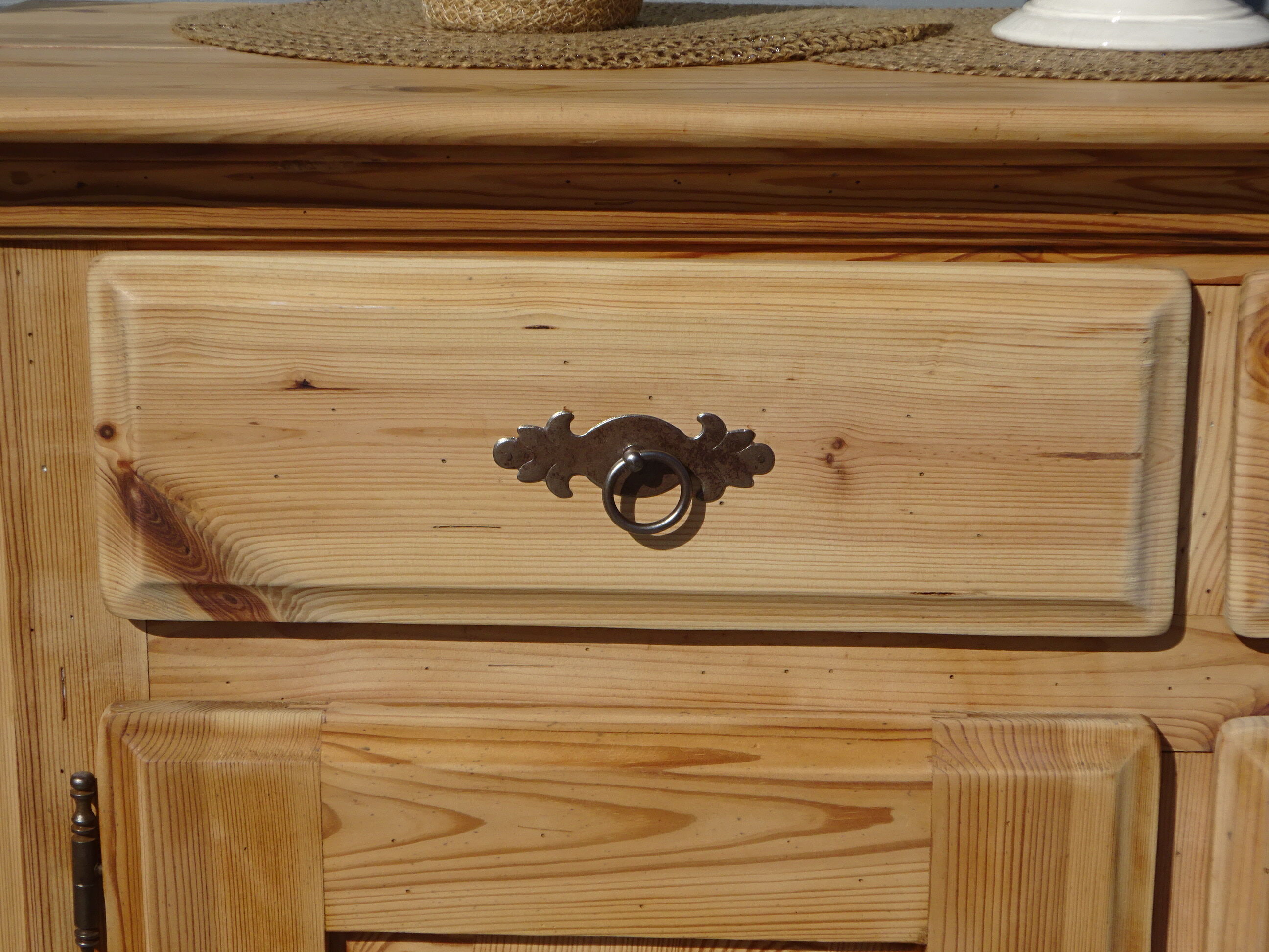 Solid wood enfilade, restored