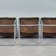 Series of 6 chairs, 70