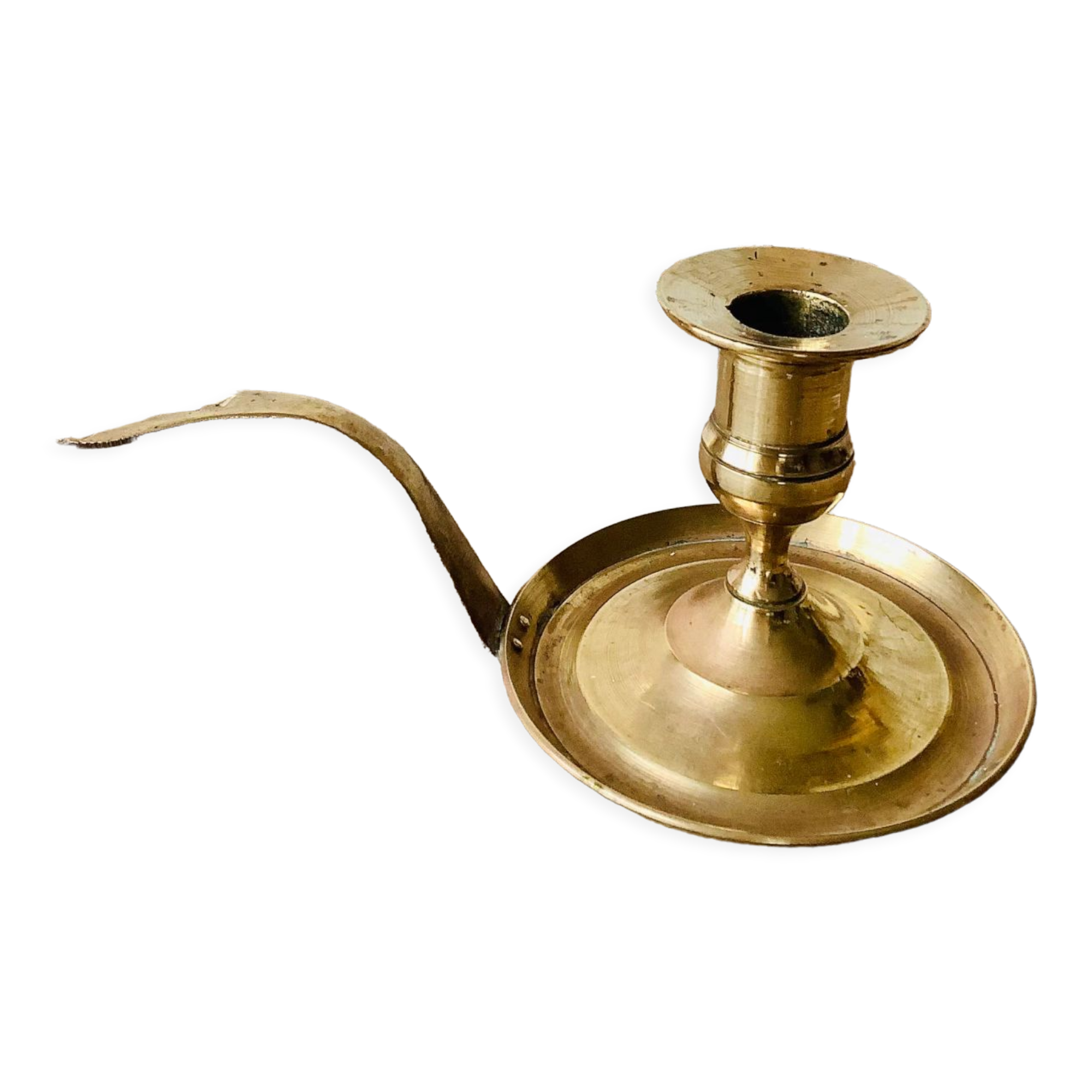 Vintage brass candle holder