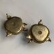 Cellar rat candlesticks (pair) in vintage bronze, re-edition from the 80s