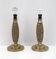 Pair of Luciano Frigerio Mid-Century Modern Italian Bronze Table Lamps, 70