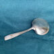 Cream ladle in silver metal perfect condition punch