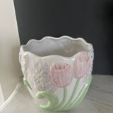 Barbotines tulip vase