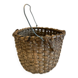 Antique wicker basket