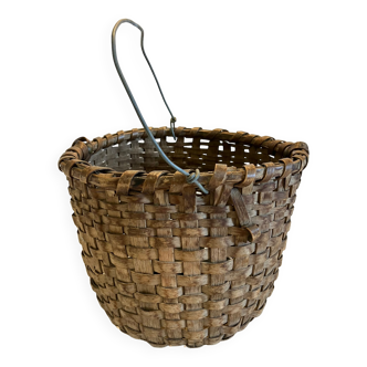 Antique wicker basket