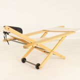 Unique outdoor prototype lounge chair likely B&B Italia, Italy, 1980s