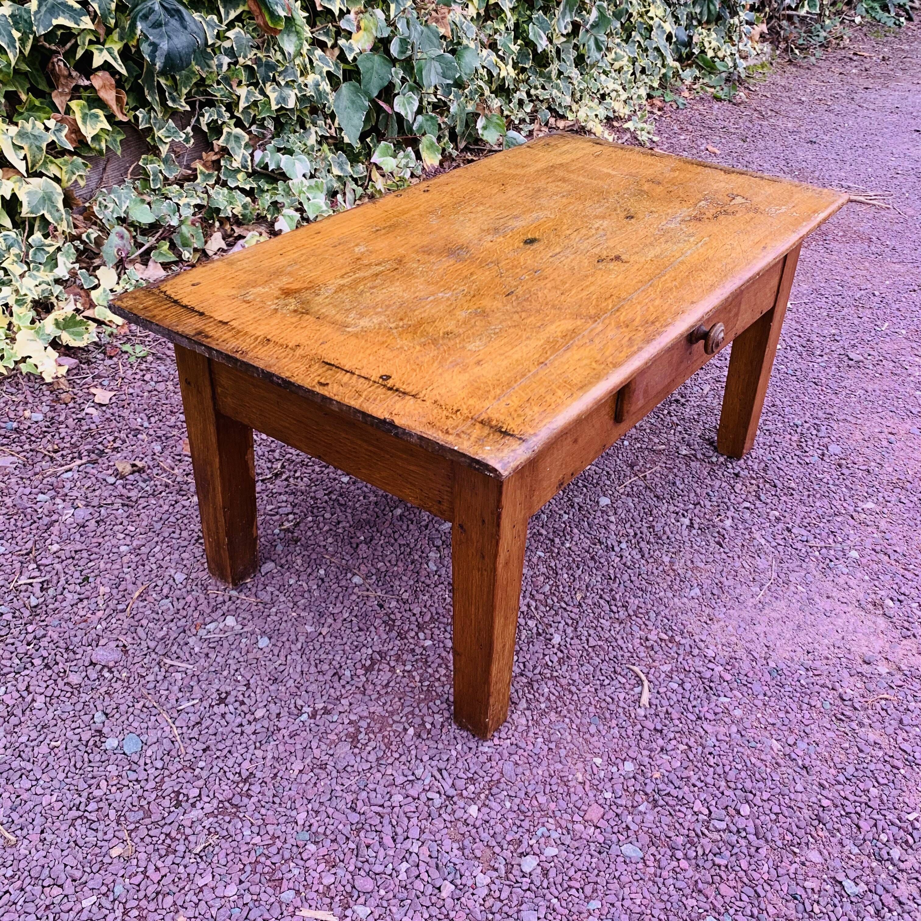Farmhouse coffee table