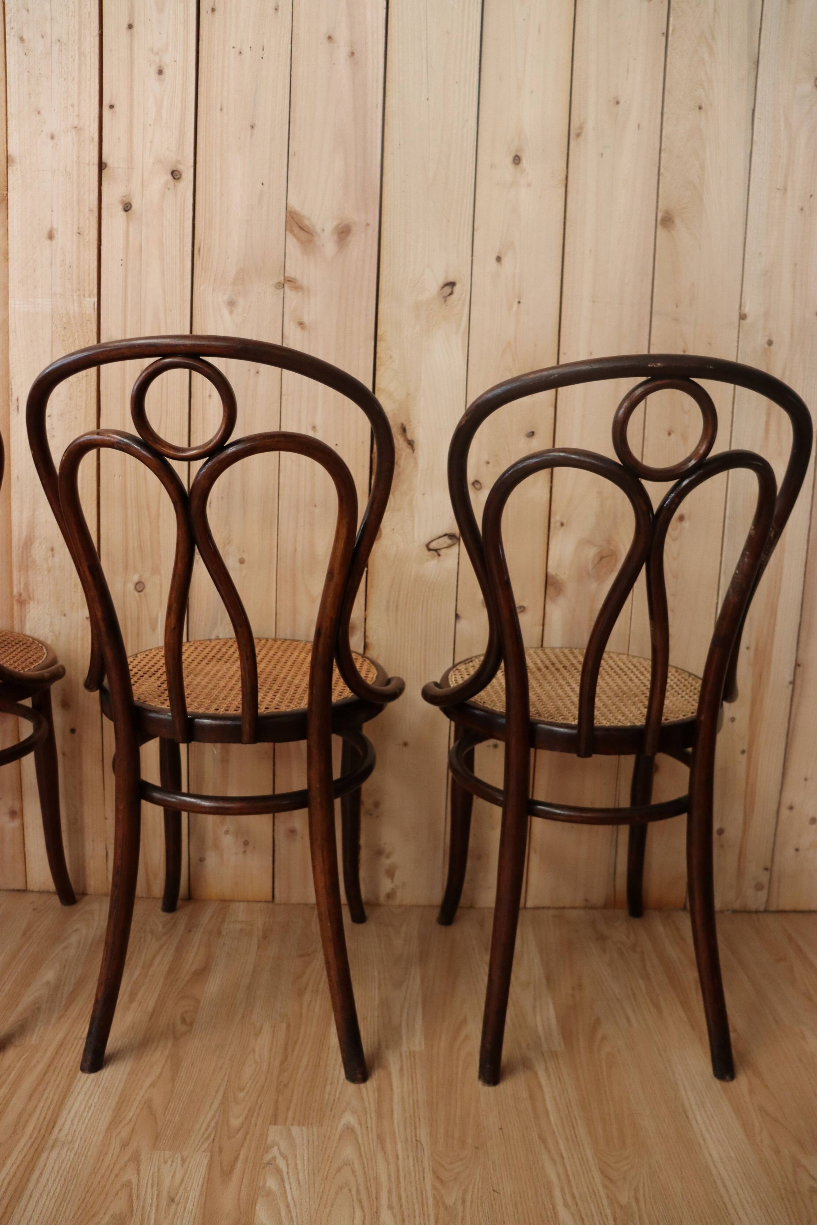 Series 8 Joseph & Jacob Kohn bistro chairs