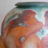 Vase de Jean Pierre Bonnardot décoré de femmes