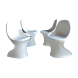 4 chairs vintage 1960