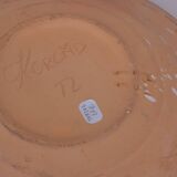 Hand-painted deep plate